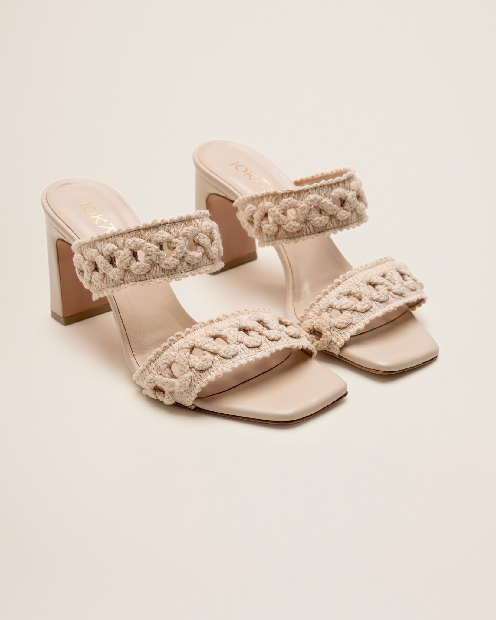Iokaste Heels Ivory