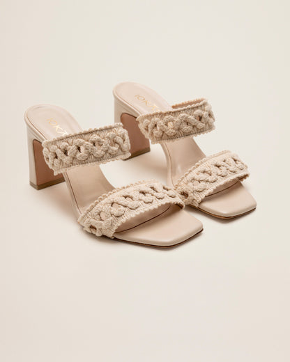 Iokaste Heels Ivory
