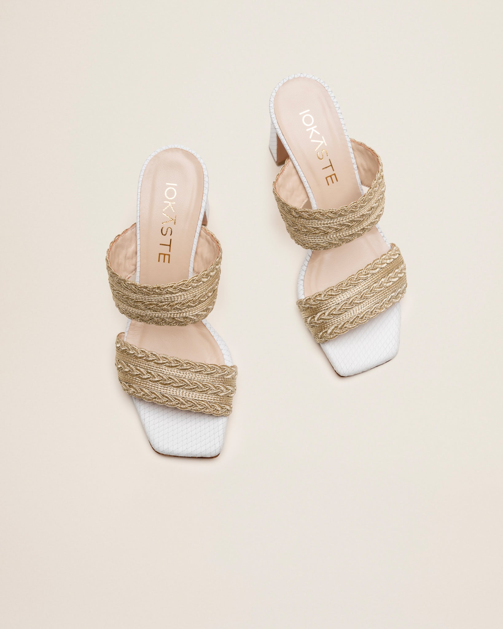 Iokaste Heels Gold